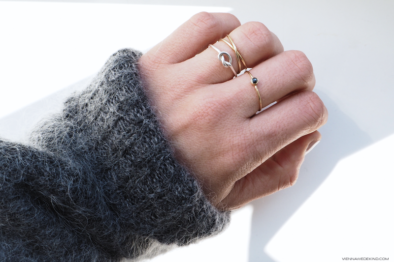 How to stack rings | More on viennawedekind.com
