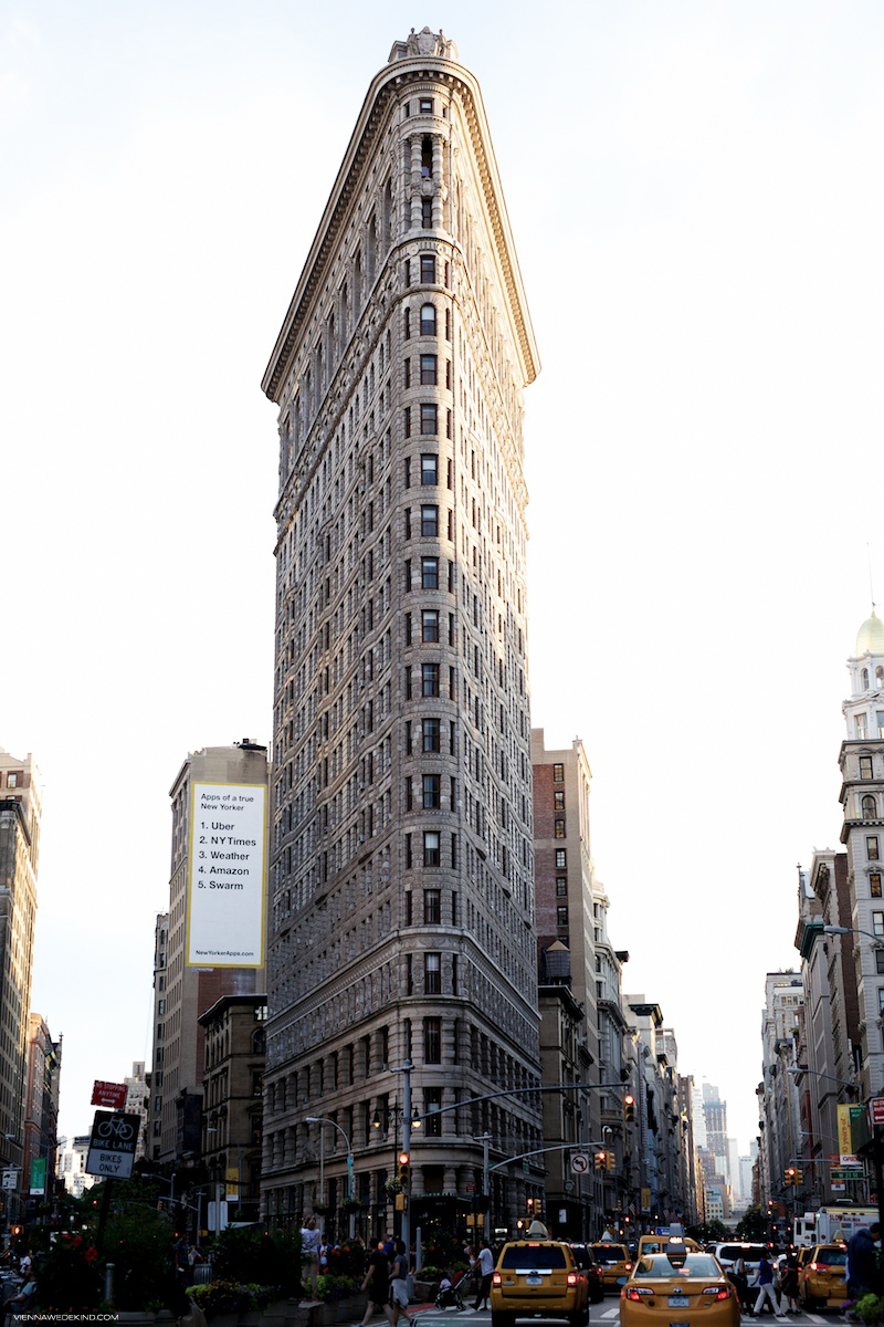 Flat Iron Building, New York. More on viennawedekind.com