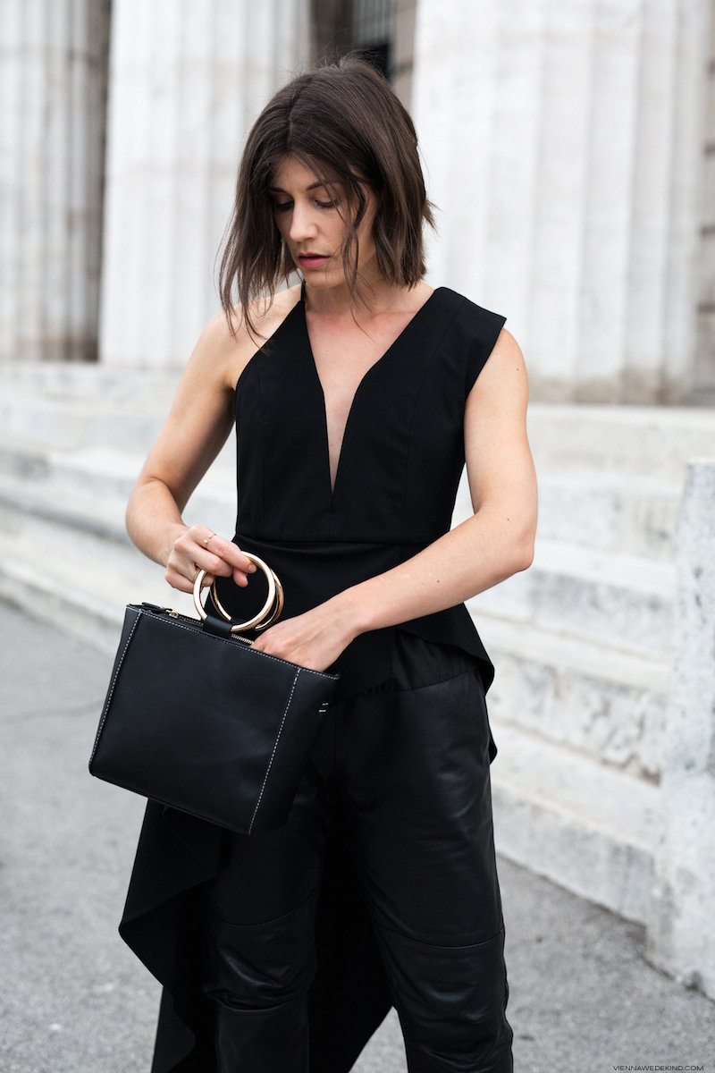 Michelle-Mason-Asymmetric-Drape-Top-Gucci-Marmont-Mules-VIENNA-WEDEKIND