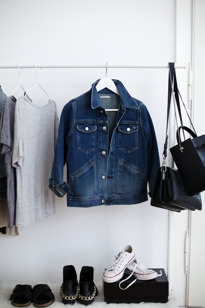 Alexa Chung for AG Jeans Denim Jacket (c) VIENNA WEDEKIND