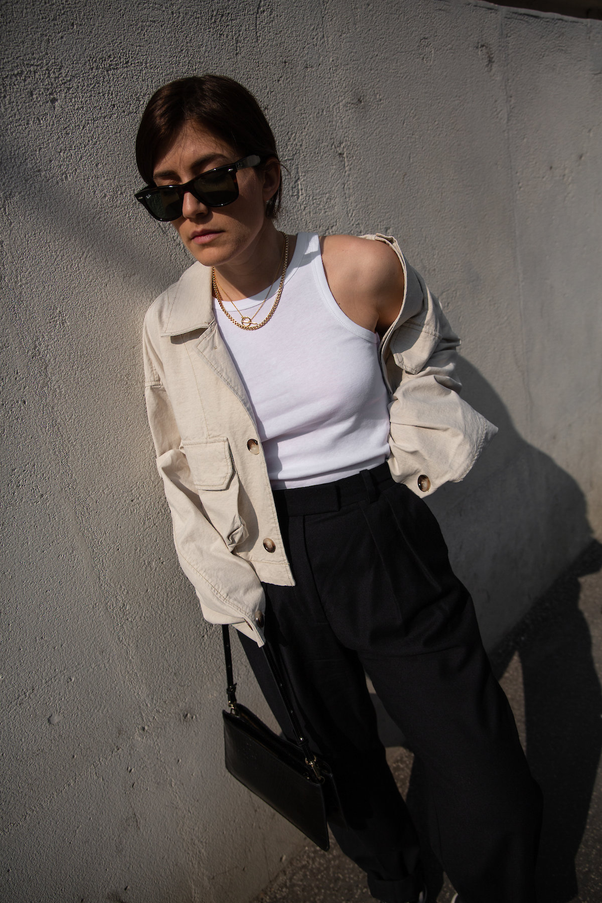 Oversized Jackets and Tank Tops — VIENNA WEDEKIND