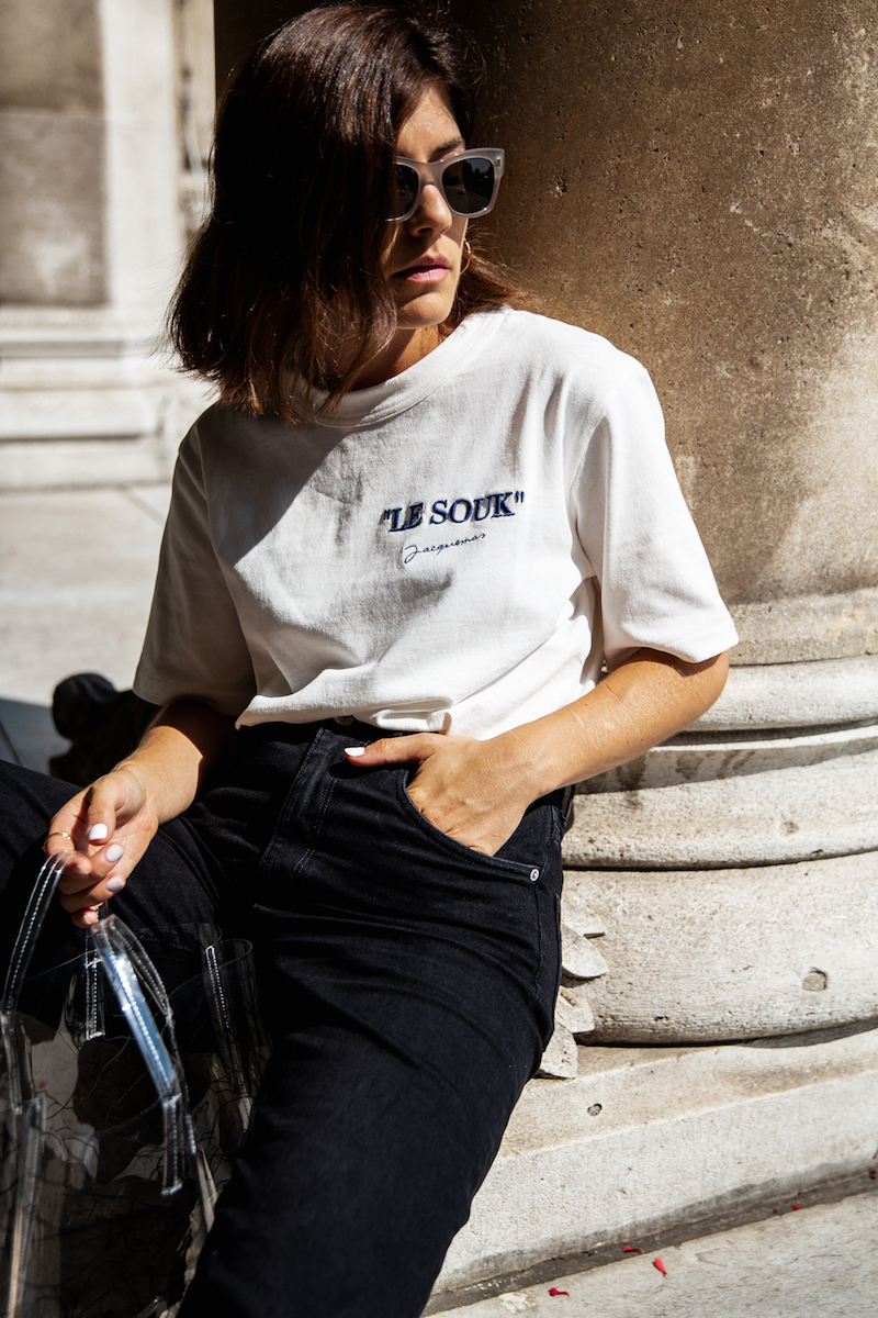 Jacquemus Le Souk Tee & Suede Mules I Check it out on viennawedekind.com